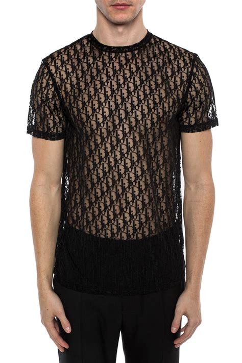 dior sheer t shirt|dior shirts for men.